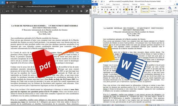Pdf to Word Convert in Easy Steps