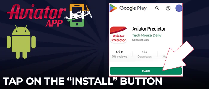 Tap the "Download" button to begin the Aviator Predictor installation process