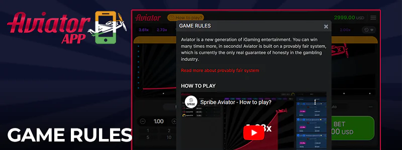 Aviator game rules for Indian players