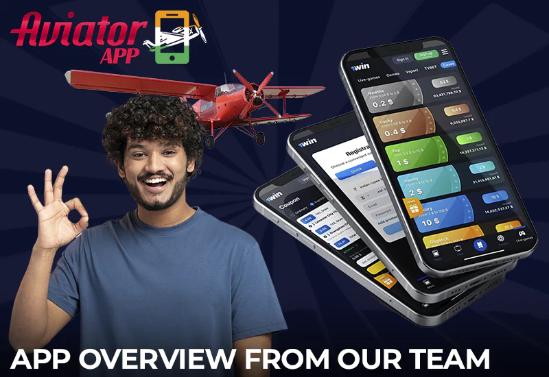 Our team's overview of the 1win Aviator app