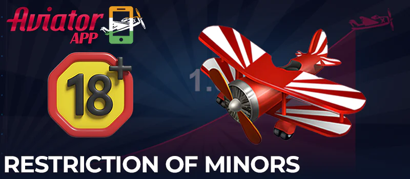 Restricting minors from playing Aviator